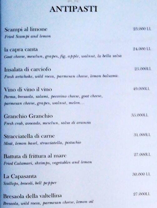 Vino Di Vino Menu, Menu for Vino Di Vino, Mar Mikhael, Beirut District Zomato Lebanon