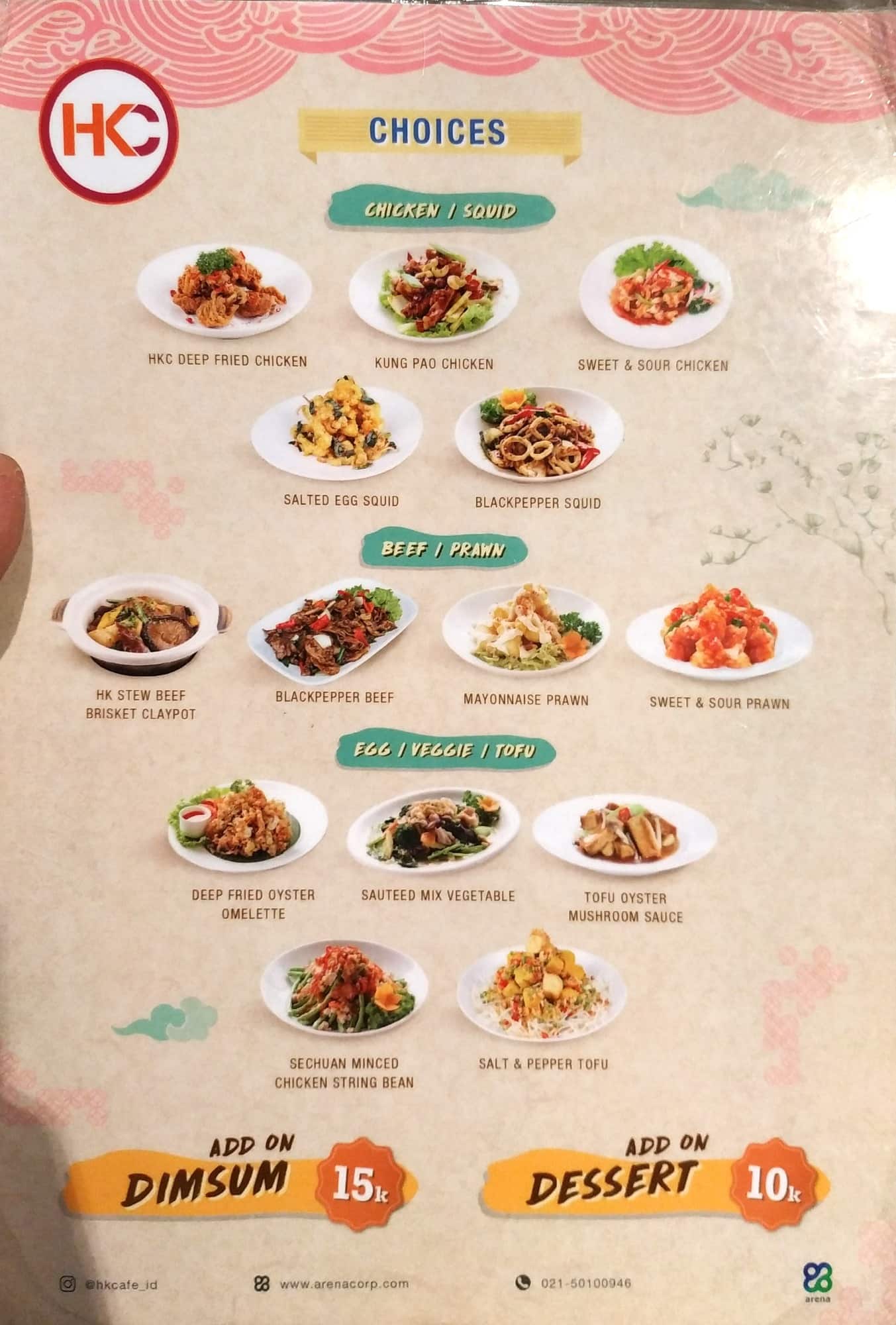 Hong Kong Cafe Menu Menu For Hong Kong Cafe Thamrin Jakarta