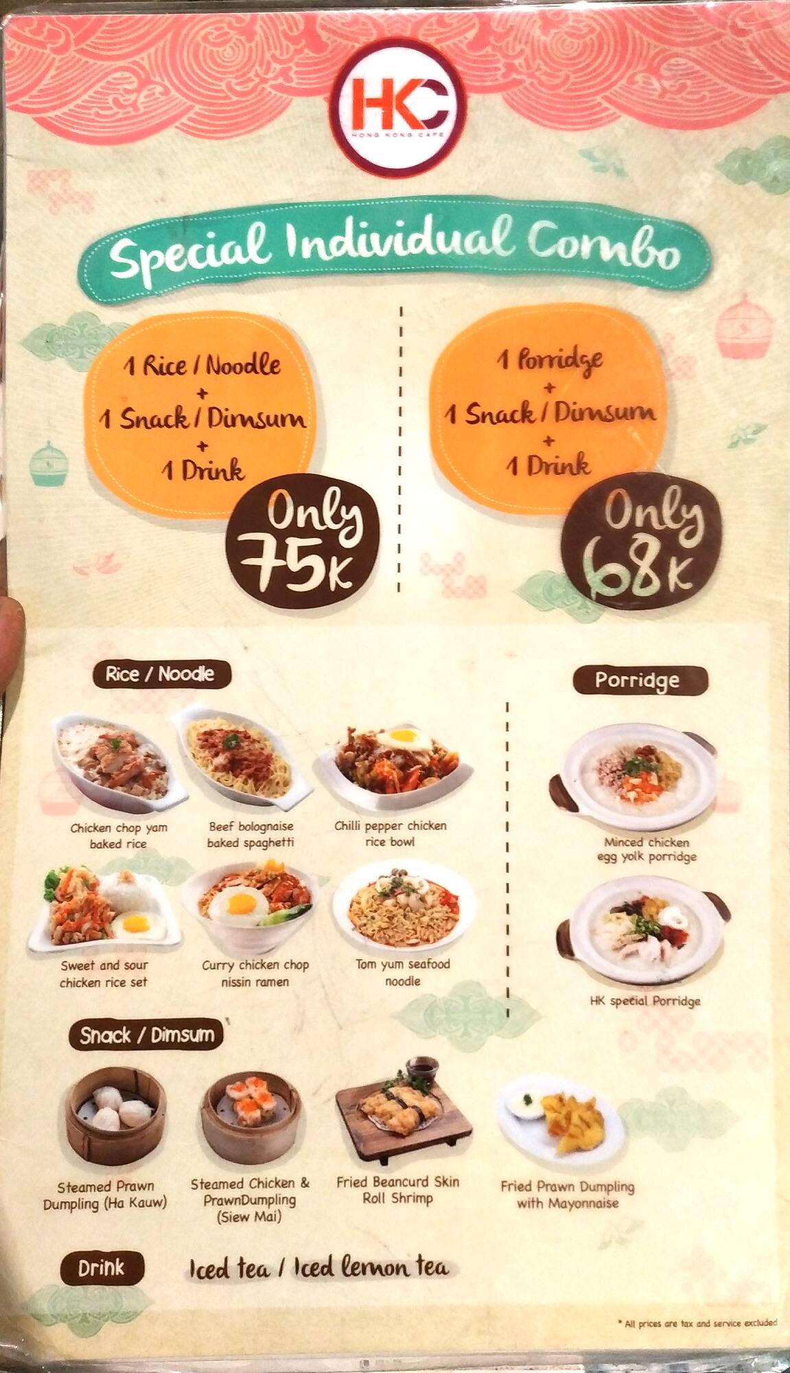 Hong Kong Cafe Thamrin Jakarta