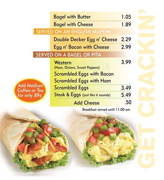 Wraps On The Go Menu, Menu for Wraps On The Go, Etobicoke, Toronto