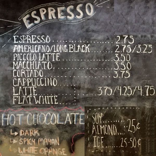 De Mello Palheta Coffee Roasters Menu Urbanspoon/Zomato