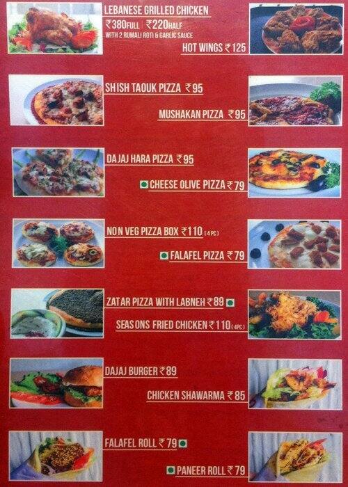 Seasons Xprs Menu, Menu for Seasons Xprs, Banjara Hills, Hyderabad Zomato