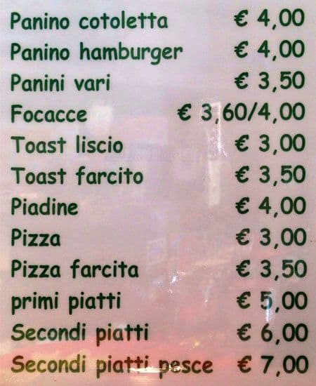 Menu di Chez Toi 
