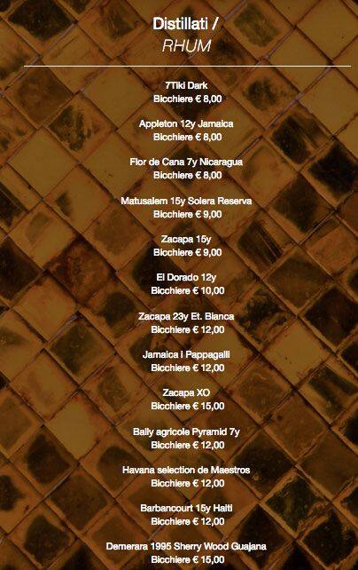 Menu di Pagaroma 