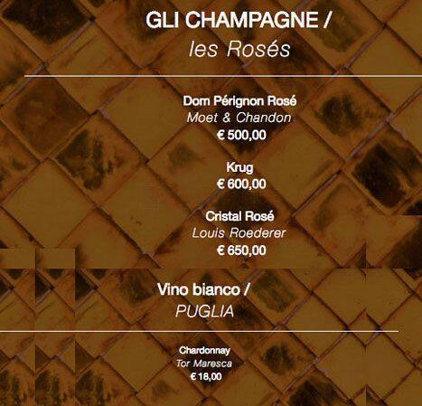 Menu di Pagaroma 
