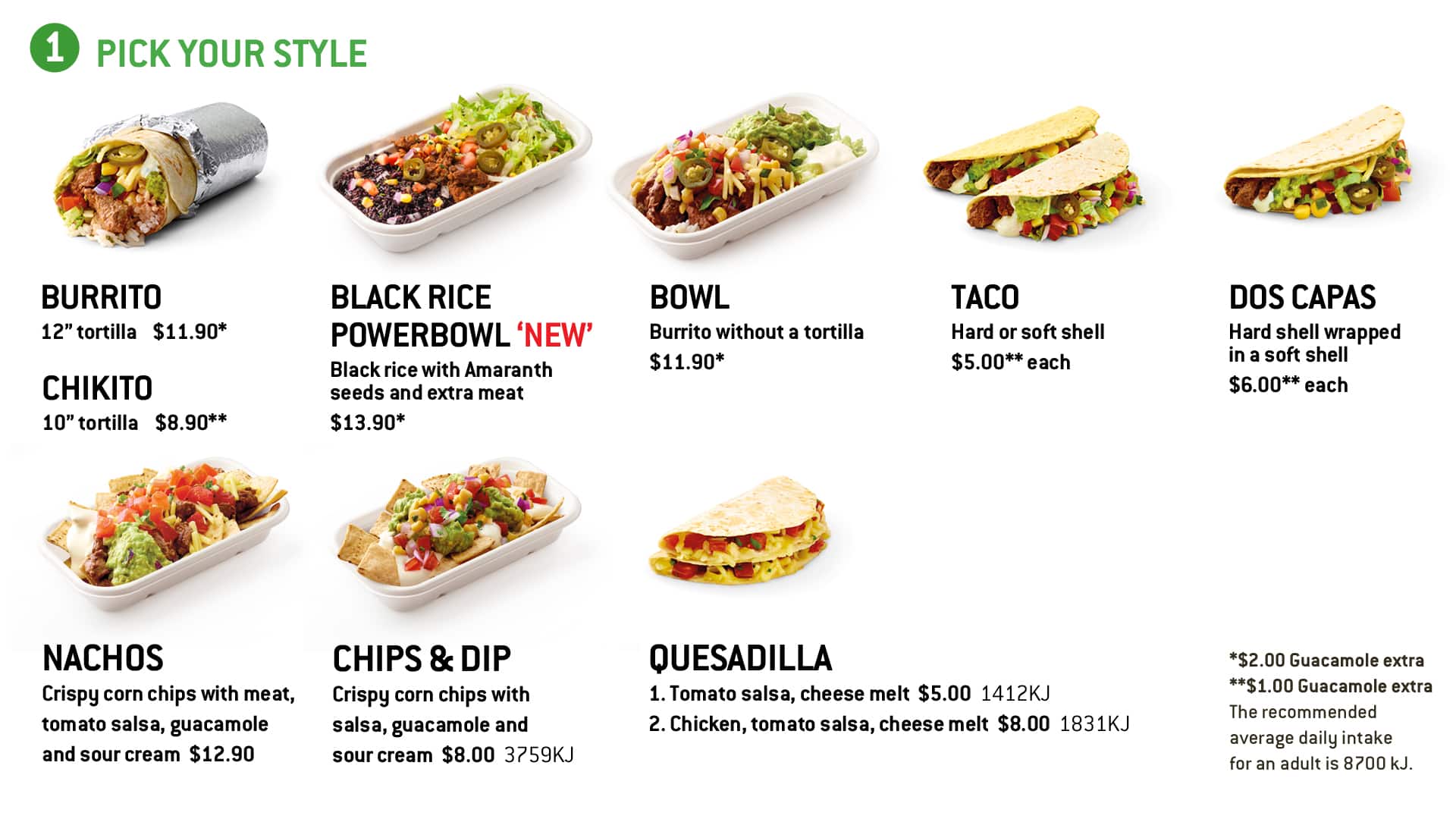 Zambrero Canningvale Menu, Menu for Zambrero Canningvale, Canning Vale, Perth Urbanspoon/Zomato