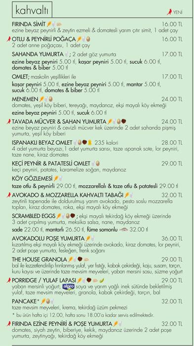 the house cafe menu menu for the house cafe istinye merkez istanbul