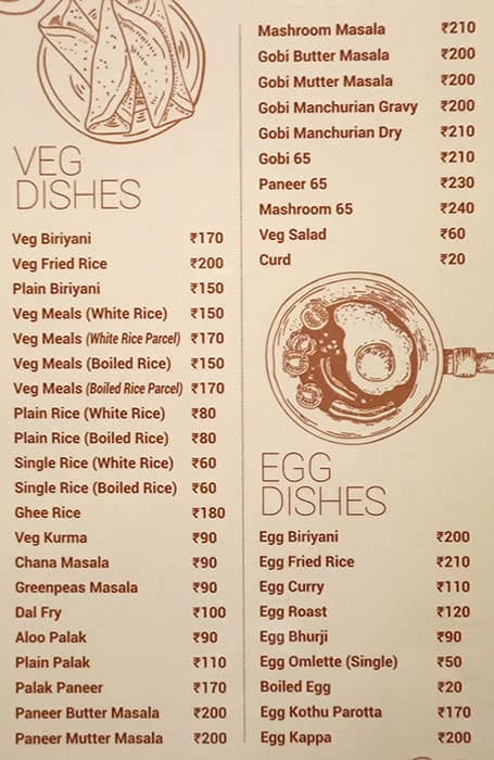 Akson Restaurant menu