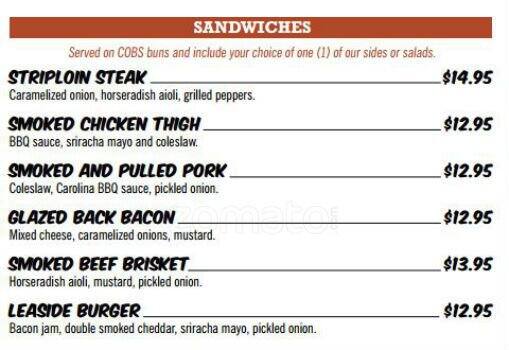 Grilltime menu