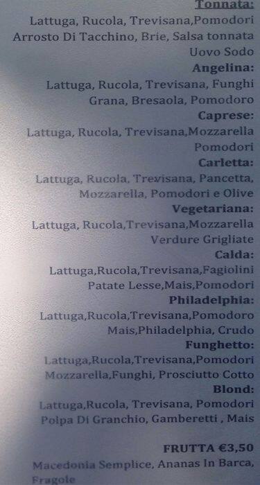 Menu di Blond Cafè 