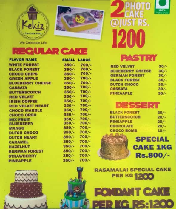 Cakes 365, Old Palasia order online - Zomato