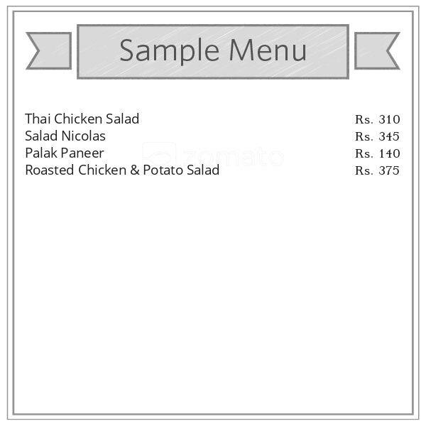 Menu at Right Path Cafe, Puducherry