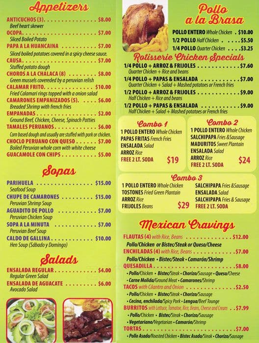 Costa Brava Restaurant Menu, Menu for Costa Brava Restaurant, Woodside ...