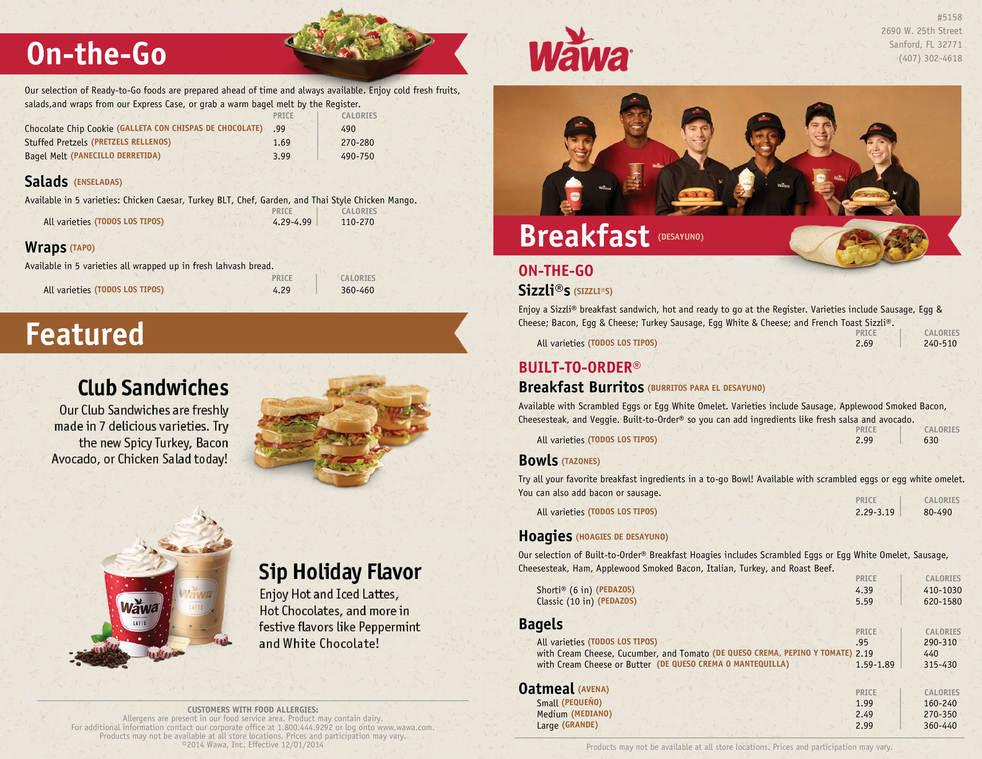 wawa menu menu for wawa sanford orlando wawa menu menu for wawa sanford orlando