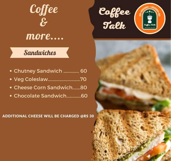 Coffee Talk Bakery Menu at Arnold Parkin blog