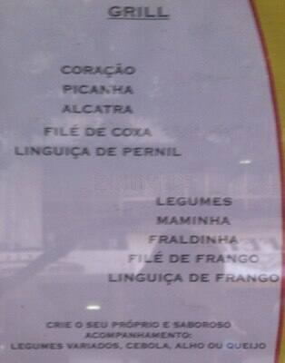 Constante Restaurante cardápio
