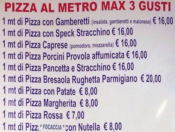Menu di Big Pizza 