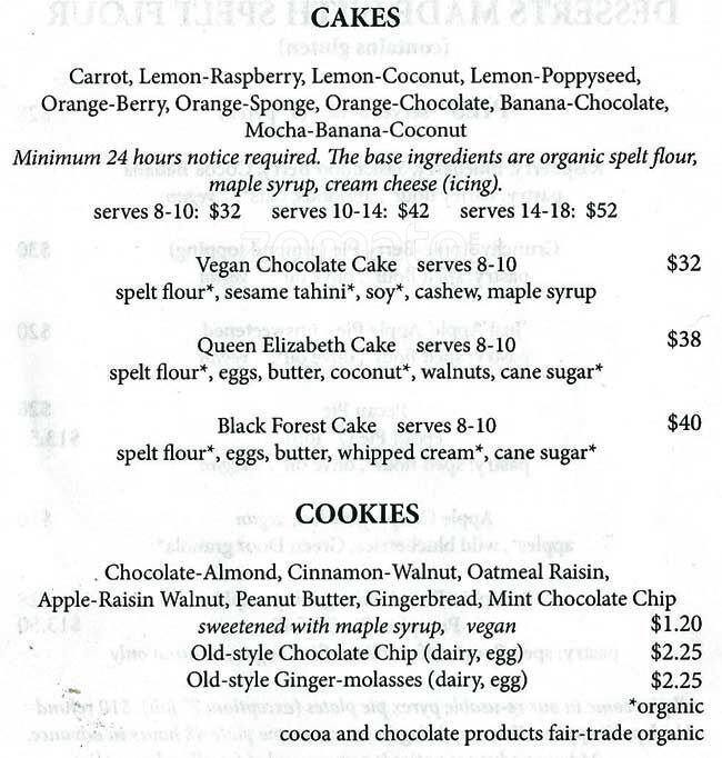 The Green Door Menu Menu For The Green Door Old Ottawa East Ottawa