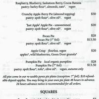 The Green Door Menu Menu For The Green Door Old Ottawa East Ottawa