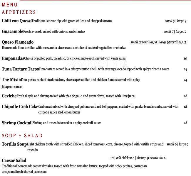 ARMANDOS Menu, Menu for ARMANDOS, River Oaks, Houston Urbanspoon/Zomato