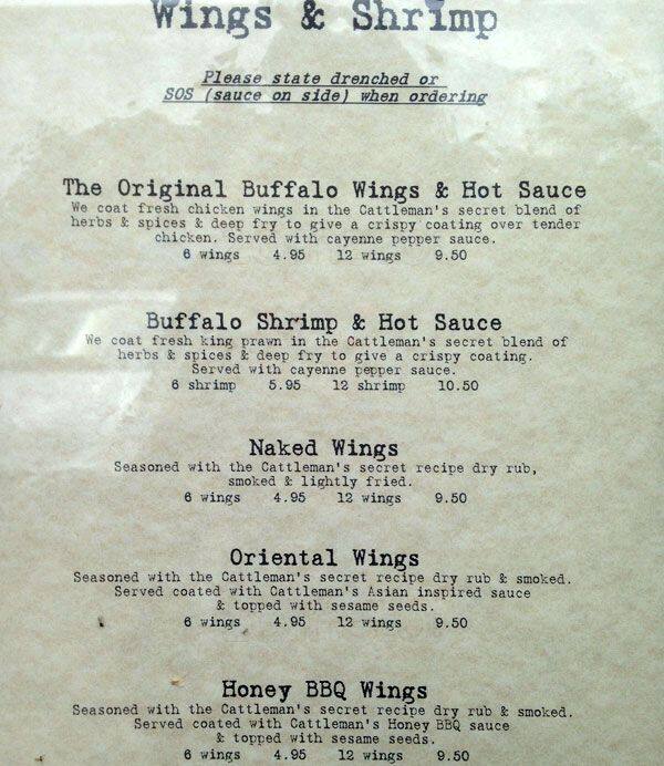 Carta de Mulligans Romford