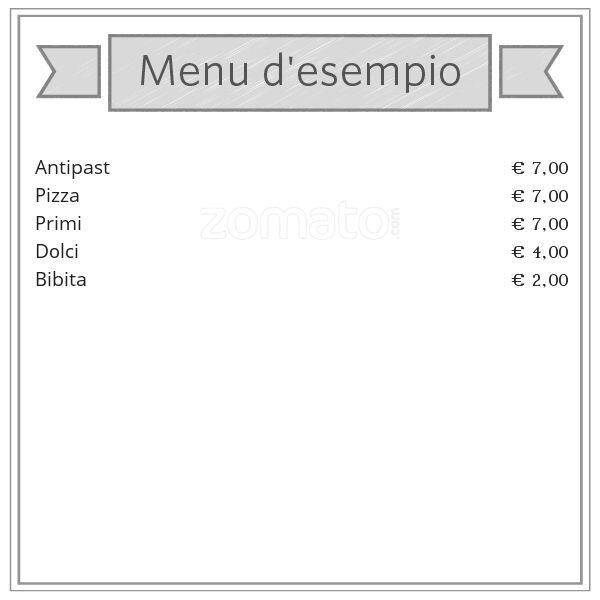 Menu di Girandole 