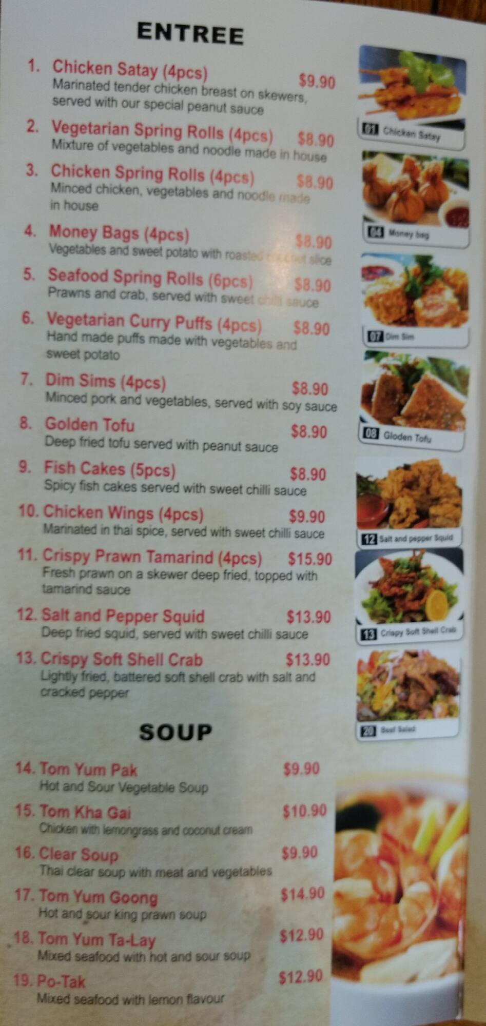 Thai Kitchen Glenrose Home Sydney Australia Menu Prices Restaurant Reviews Facebook