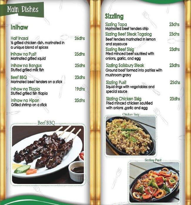 The Filipino Kitchen Tourist Club Area Al Zahiyah Abu Dhabi