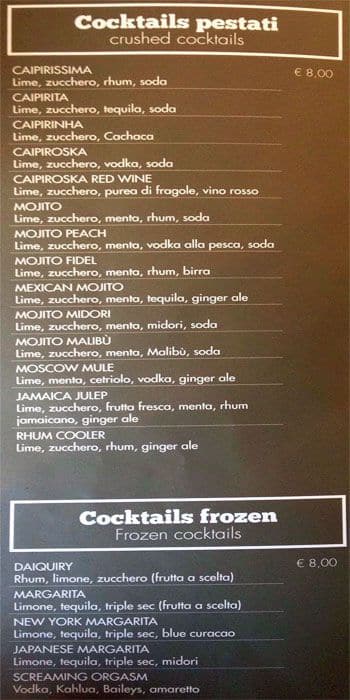 Menu di Square Bar 