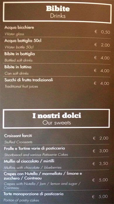 Menu di Square Bar 