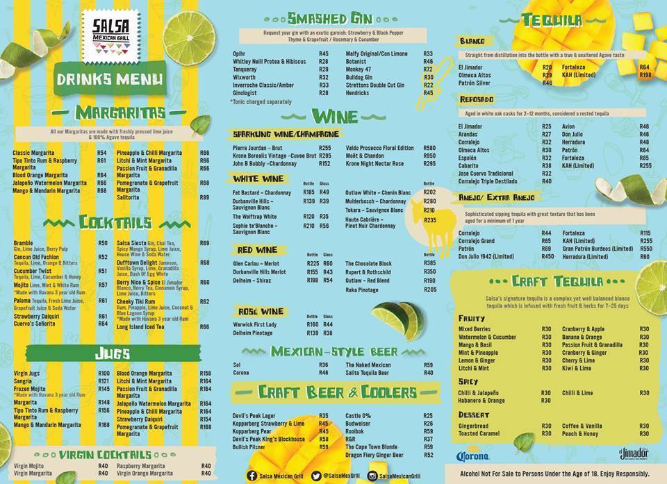 Salsa Mexican Grill Umhlanga