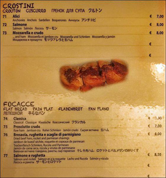 Menu di Barbablù 
