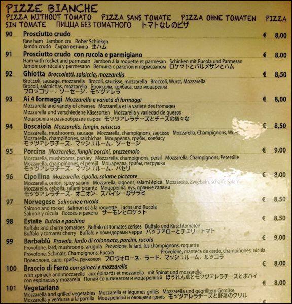 Menu di Barbablù 