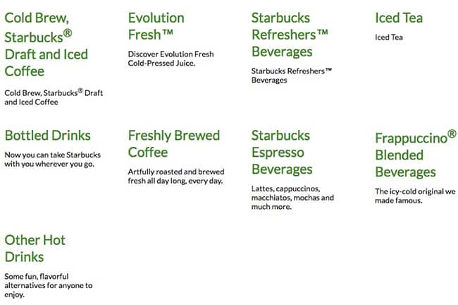 Carta de Starbucks Coffee Company