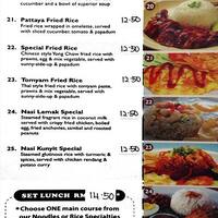 La Manila Cafe Menu Menu For La Manila Cafe Taman Sea Selangor