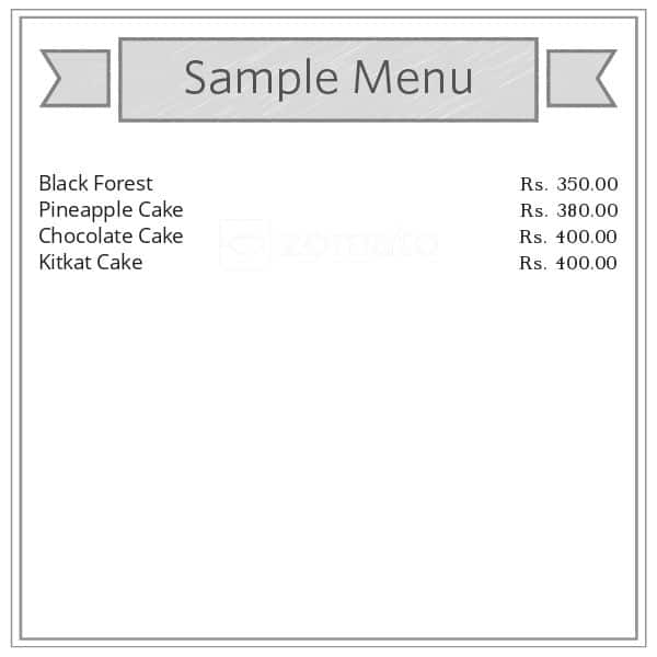 Menu of Bakery Express, Malad West, Mumbai