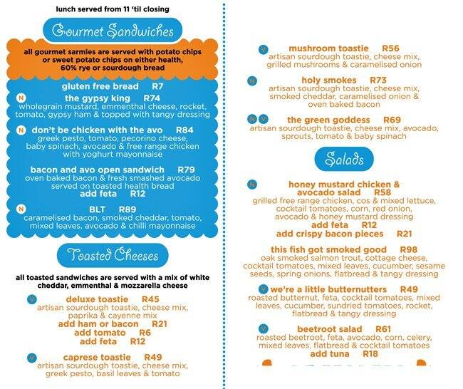 Pulp Kitchen & Deli Menu, Menu for Pulp Kitchen & Deli, Bellville, Cape Town Zomato SA