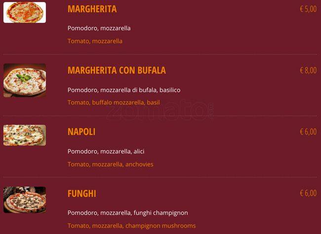 Menu di Buone Maniere 