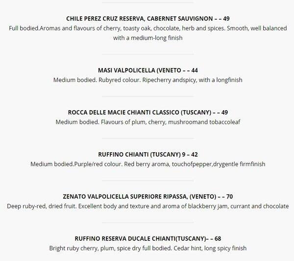 Pocopazzo stittsville-Hazeldean rd menu