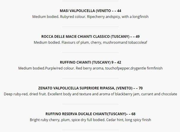 Pocopazzo stittsville-Hazeldean rd menu