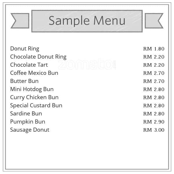 bakery-delight-menu-menu-for-bakery-delight-taman-united-kuala