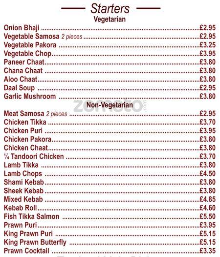 The Curry Cottage Beckenham London Zomato Uk