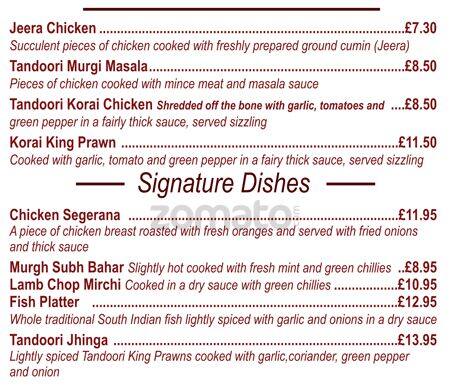 The Curry Cottage Beckenham London Zomato Uk