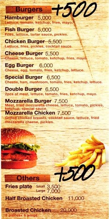 Carta de Snappy's