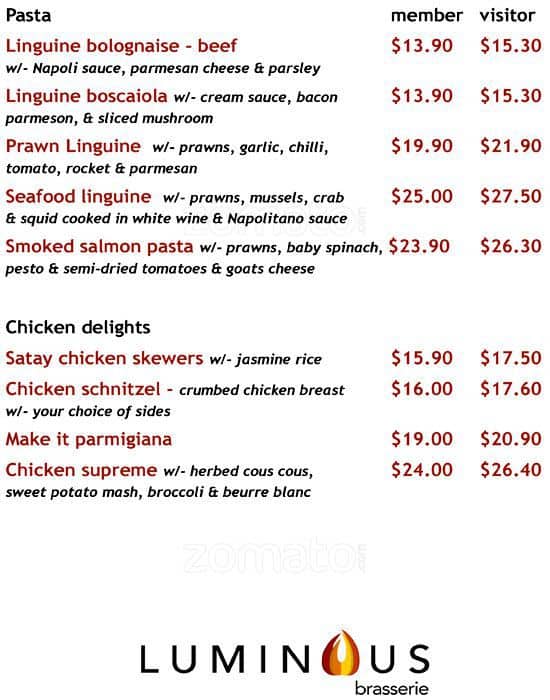 Menu At Gosford RSL Club West Gosford menu-at-gosford-rsl-club-west-gosford