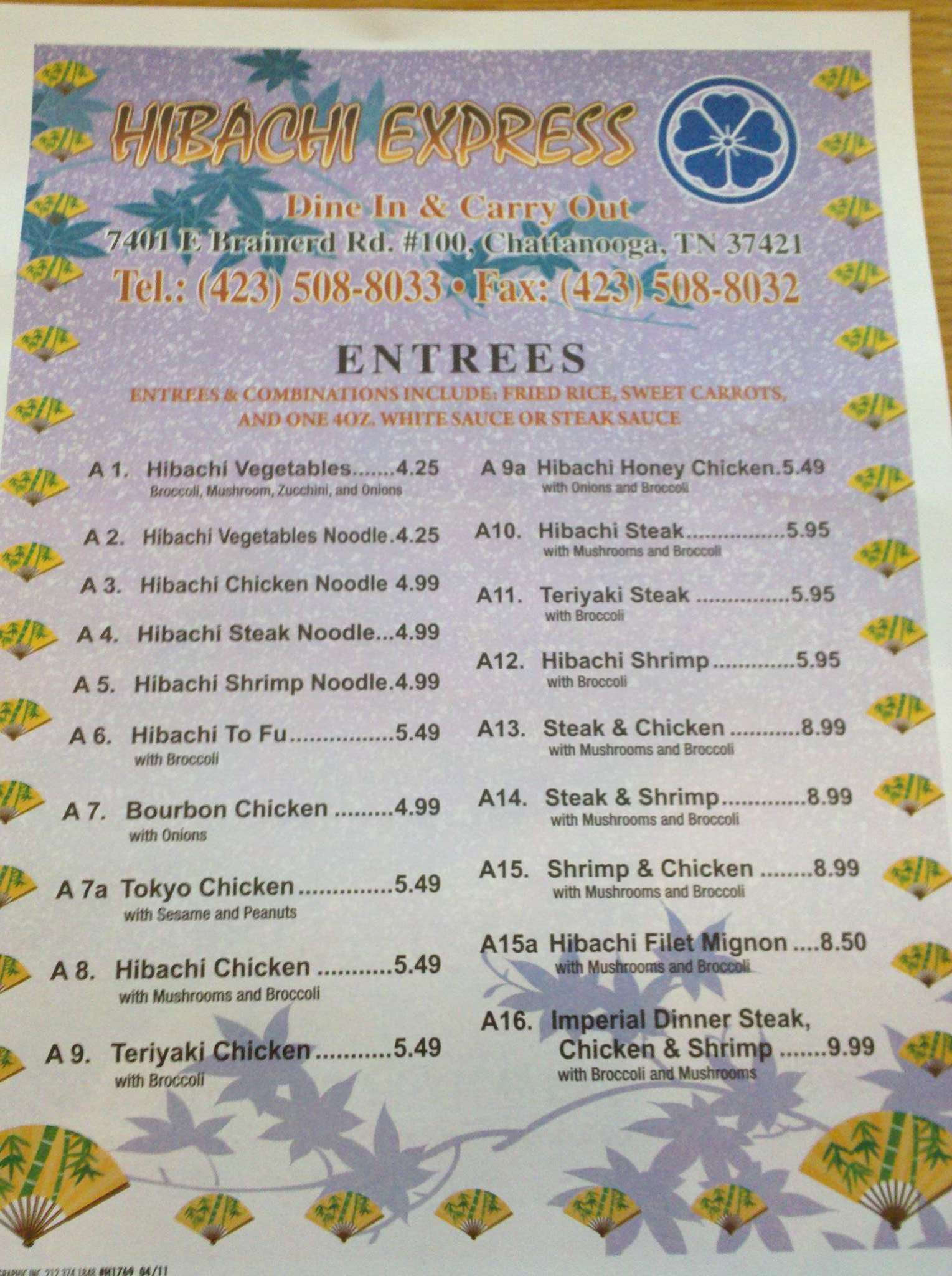 Planet Hibachi Maryville Menu - h5xkhp6