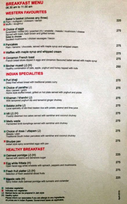 MoMo Café - Courtyard By Marriott Menu - Zomato