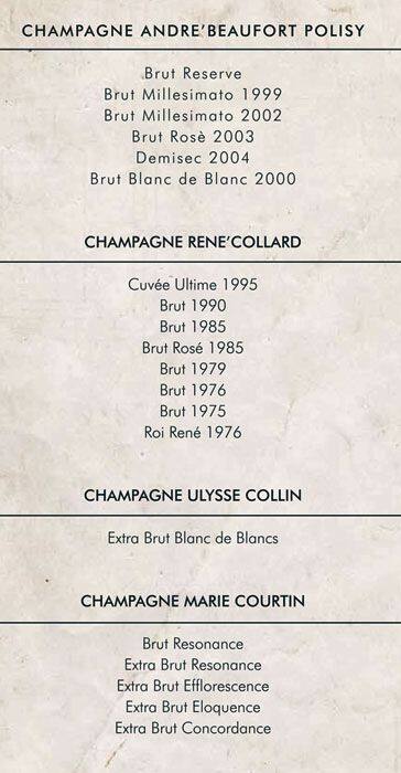 Menu de Remigio Enoteca