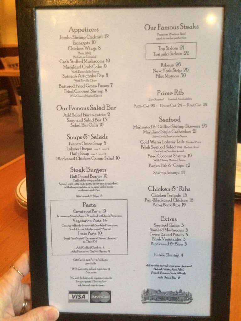 Stonewalls Restaurant Menu Menu For Stonewalls Restaurant Banner