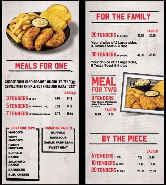 Huey Magoo's Menu Prices How do you Price a Switches?